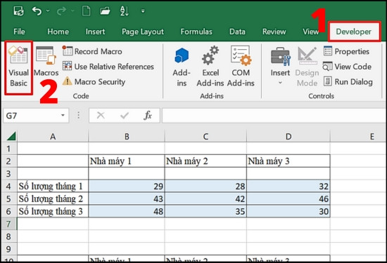 Cách tách sheet thành từng file Excel riêng biệt bước 1