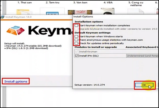 Cách viết phiên âm tiếng Anh trong Excel bằng Keyman offline bước 7
