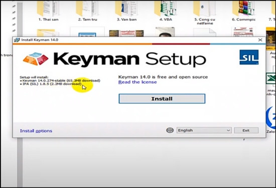 Cách viết phiên âm tiếng Anh trong Excel bằng Keyman offline bước 8