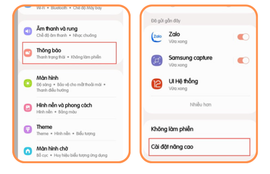 Cách xem tin nhắn đã thu hồi trên Messenger trên điện thoại Samsung bước 1