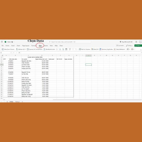 Cách xóa nhiều dòng trống trong Excel 2010 bằng tính năng Filter bước 2