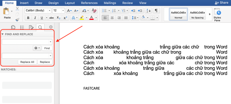 Sử dụng công cụ Find & Replace bước 1 Sử dụng công cụ Find & Replace bước 1