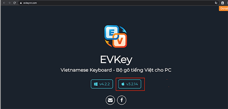Cài đặt EVkey trên Macbook