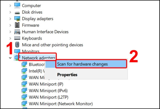 Cài đặt lại Driver Wifi cho laptop bước 4 Cài đặt lại Driver Wifi cho laptop bước 4