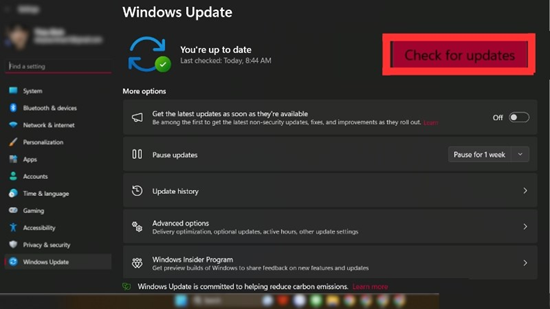 Cập nhật Windows 11