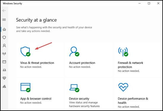 Chạy quét toàn bộ hệ thống bằng Windows Security bước 2 Chạy quét toàn bộ hệ thống bằng Windows Security bước 2