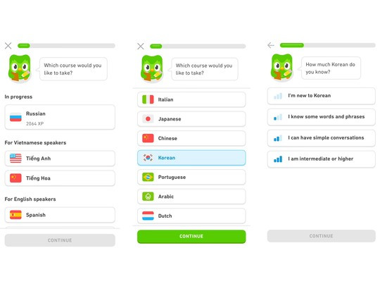 Ưu điểm của Duolingo