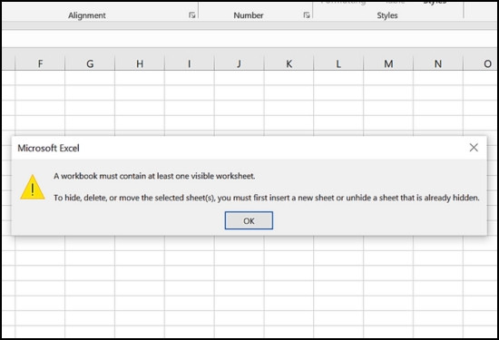 Hướng dẫn cách ẩn nhiều sheet trong Excel lưu ý