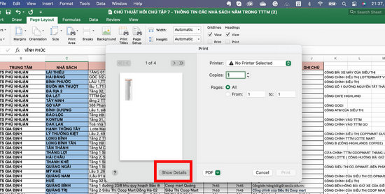 Hướng dẫn cách in Excel vừa A4 bước 2