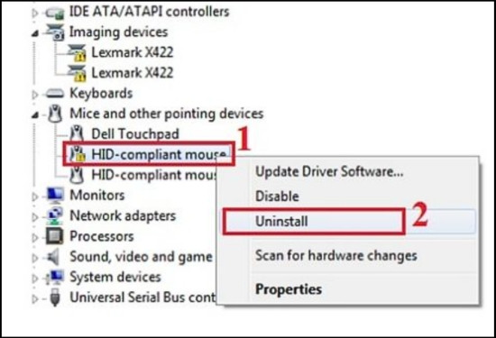 Khắc phục lỗi Driver máy chiếu cho laptop Dell bước 4