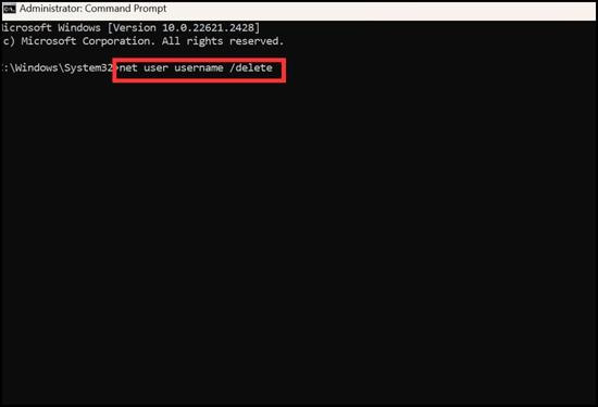 Đăng xuất bằng Command Prompt bước 2 Đăng xuất bằng Command Prompt bước 2