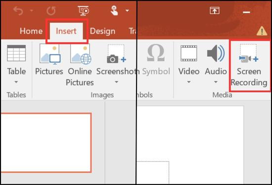 Cách quay màn hình laptop HP bằng PowerPoint bước 1 Cách quay màn hình laptop HP bằng PowerPoint bước 1