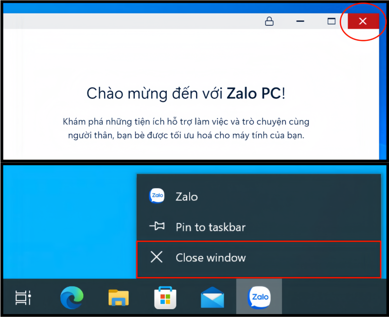 tải ứng dụng Zalo PC trên laptop bước 1