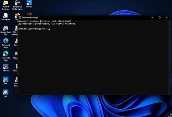 Tắt máy tính bằng Command Prompt bước 2 Tắt máy tính bằng Command Prompt bước 2