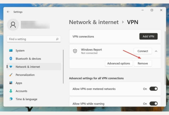 Vô hiệu hóa VPN bước 4 Vô hiệu hóa VPN bước 4
