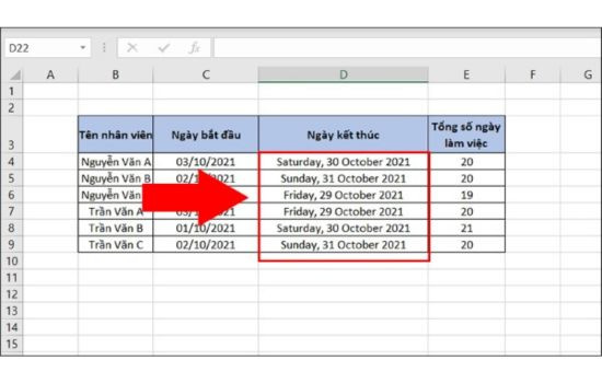 Cách định dạng ngày tháng trong Excel dd/mm/yyyy trong Excel dùng Short Date