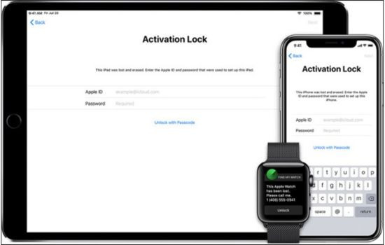 Sử dụng tính năng Activation Lock tìm Apple Watch