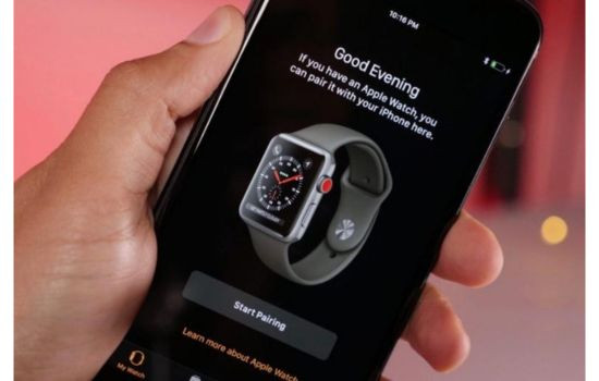 Cách kết nối Apple Watch với iPhone khác bước 1