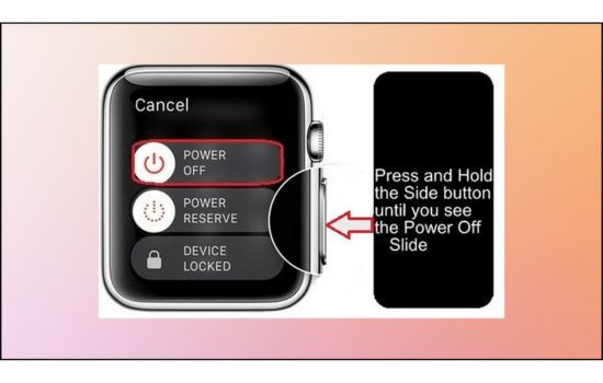  Cách reset lại Apple Watch khi quên mật khẩu - sử dụng phím cứng 