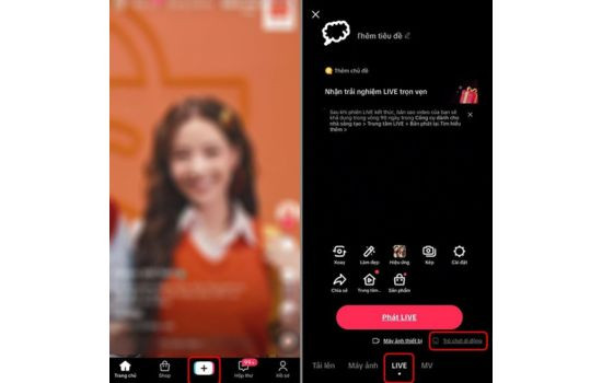 Cách live game trên TikTok bằng iPhone bước 2 Cách live game trên TikTok bằng iPhone bước 2
