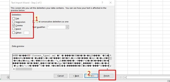 Bước 5 Sửa lỗi phông chữ trong Excel nhanh