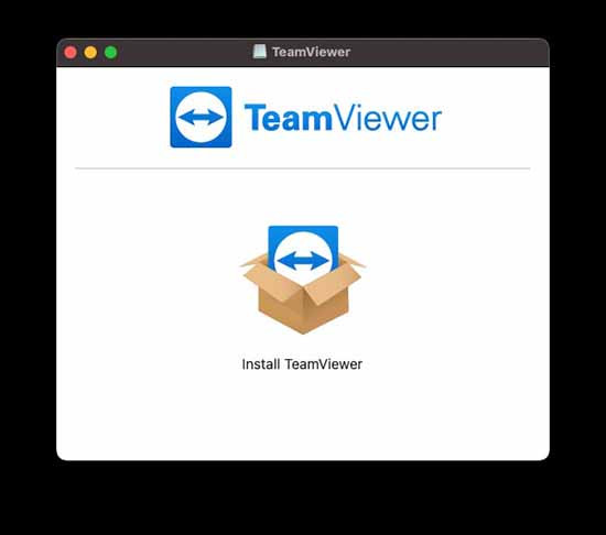 Cách cài TeamViewer cho MacBook bước 2
