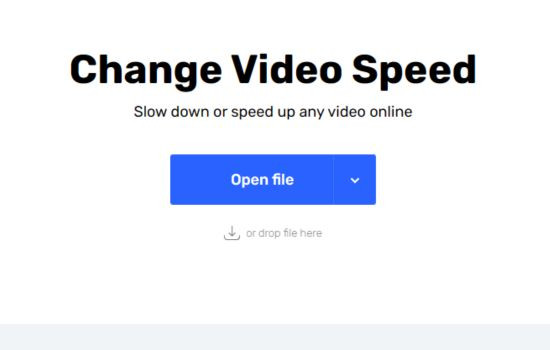 Cách chỉnh tốc độ video sử dụng trang web B3