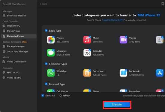 Cách chuyển dữ liệu từ iPhone sang iPad không sử dụng iCloud bước 2