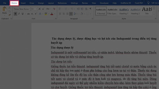 Cách đánh số thứ tự 1.1 1.2 trong Word 2013, 2016 bước 1 Cách đánh số thứ tự 1.1 1.2 trong Word 2013, 2016 bước 1