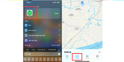 Cách định vị trên iPhone, iPad