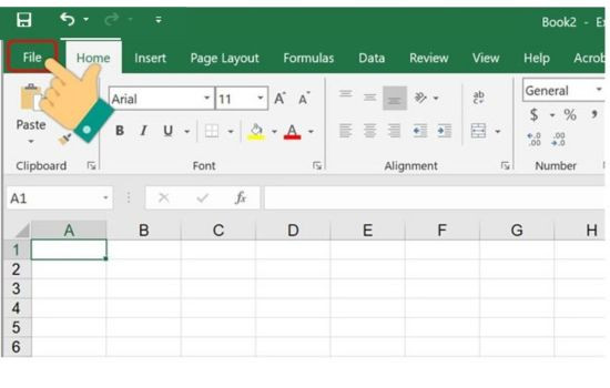 Cách đổi dấu phẩy thành dấu chấm trong Excel trong bước 1-1