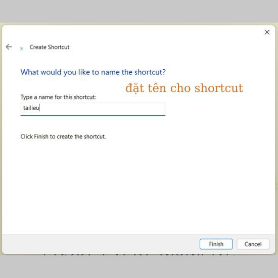 Cách đưa 1 file Word ra màn hình máy tính bằng Shortcut bước 5