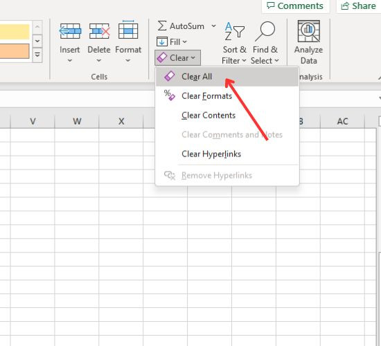 Cách khắc phục file Excel bị nặng cách 2 bước 3