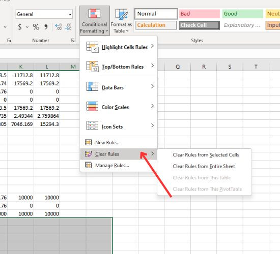 Cách khắc phục file Excel bị nặng cách 3 bước 3