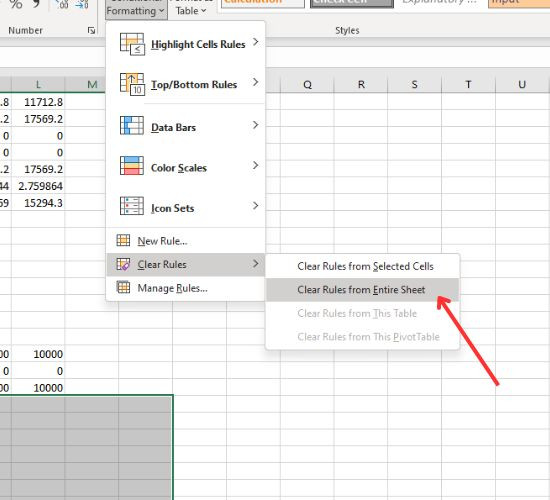 Cách khắc phục file Excel bị nặng cách 3 bước 4