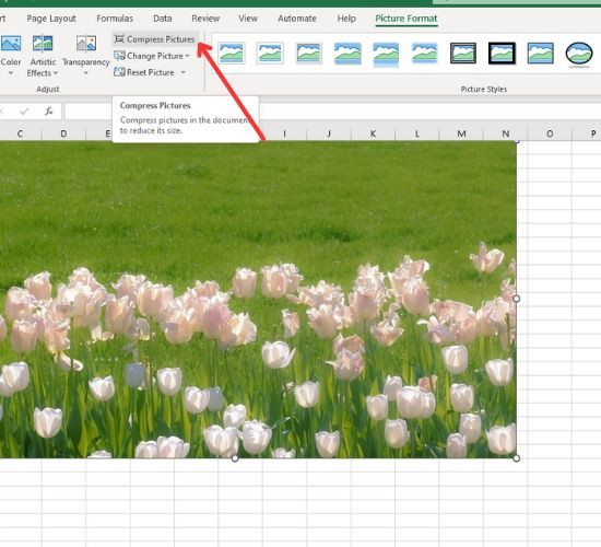 Cách khắc phục file Excel bị nặng cách 4 bước 1