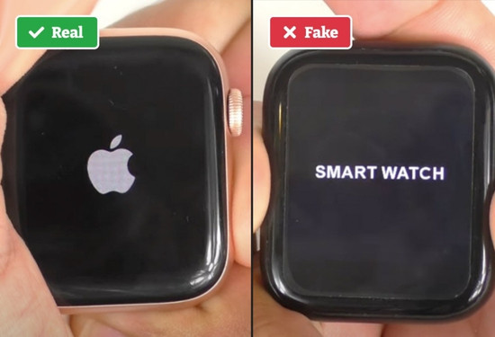 Cách kiểm tra Apple Watch chính hãng thông qua viền màn hình