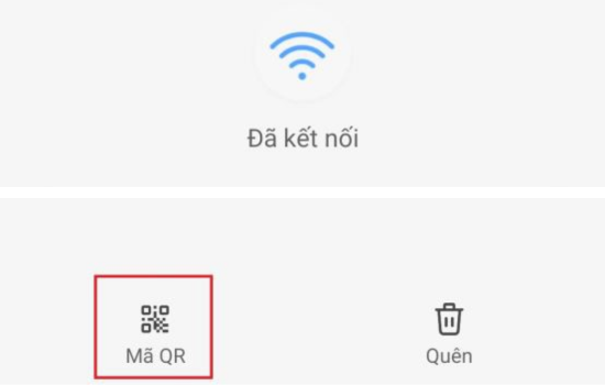 Cách quét mã QR Wi-Fi trên điện thoại Samsung bước 3