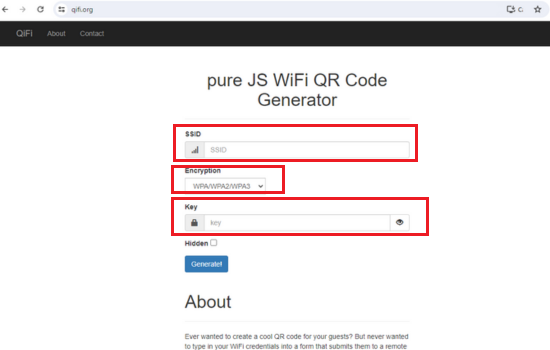 Cách tạo mã QR Wi-Fi trên điện thoại iPhone bước 2