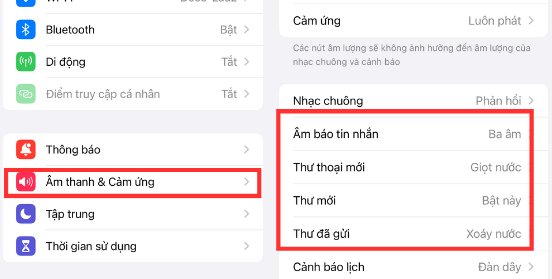 Cách thay đổi âm thanh thông báo tin nhắn Zalo B4