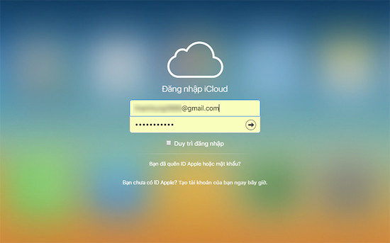 Cách tìm vị trí qua số điện thoại nhờ ứng dụng Find My iPhone bước 1 Cách tìm vị trí qua số điện thoại nhờ ứng dụng Find My iPhone bước 1
