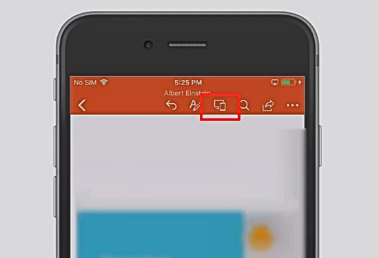 cách trình chiếu PowerPoint trên điện thoại iPhone