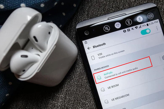 Dò Bluetooth AirPod bằng cách dùng điện thoại Android làm radar B1