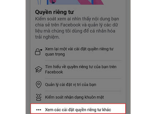 Hướng dẫn cách ẩn danh sách bạn bè trên Facebook trên điện thoại&nbsp; bước 2