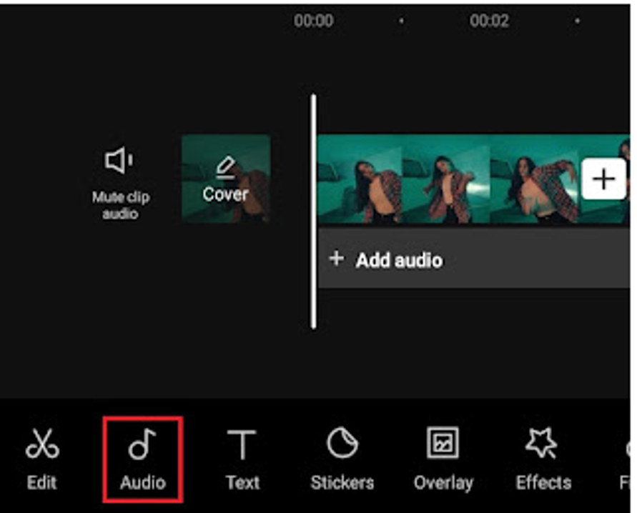 Hướng dẫn cách chèn file ghi âm vào Capcut trên iPhone và Android B2