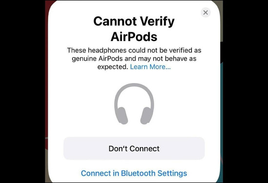 kết nối AirPods với thiết bị iOS