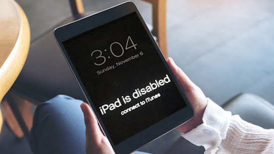 Lý do khiến iPad bị vô hiệu hoá&nbsp;
