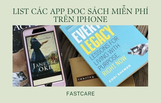 List các app đọc sách miễn phí trên iPhone