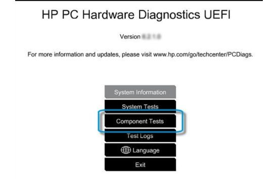 sử dụng HP Hardware Diagnostics