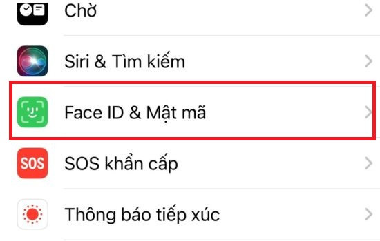 Tải Ứng Dụng trên iPad qua Face ID bước 1
